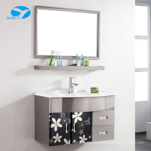 Cheap Modern Design Luxury Durable bathroom vanities single sink cabinet bathroom cabinet